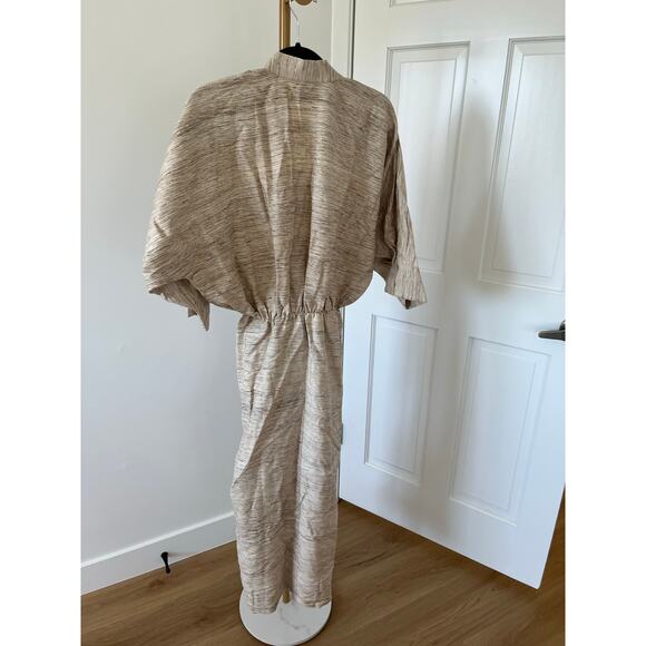 Piece of White Audrey Dress in Beige - Picture 8 of 11